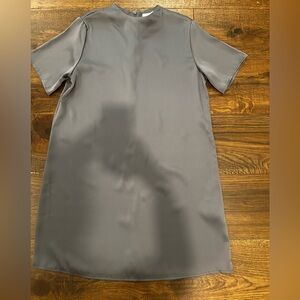 H&M Chic Gray Mini Dress